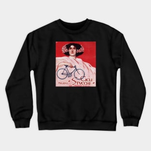 Poster art for the Stucchi bicyle Crewneck Sweatshirt